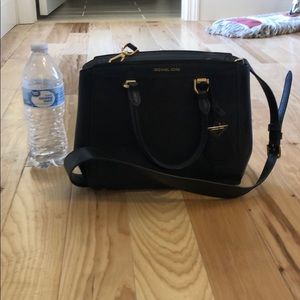 Michael Kors Navy Leather Purse